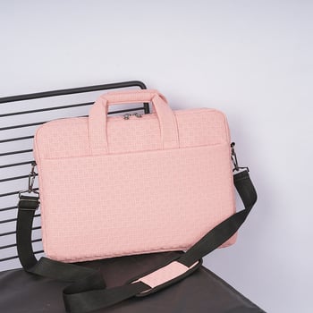 Torba za laptop, prozračan Oxford materijal, jedinstven jednobojni uzorak, poliesterska podstava, stil za slobodno vrijeme putovanja, prenosni aktovka stil