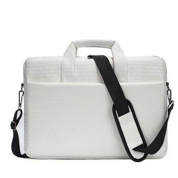 Torba za laptop, prozračan Oxford materijal, jedinstven jednobojni uzorak, poliesterska podstava, stil za slobodno vrijeme putovanja, prenosni aktovka stil