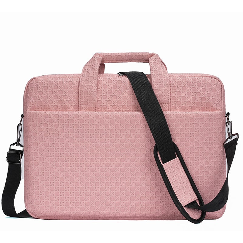 Torba za laptop, prozračan Oxford materijal, jedinstven jednobojni uzorak, poliesterska podstava, stil za slobodno vrijeme putovanja, prenosni aktovka stil