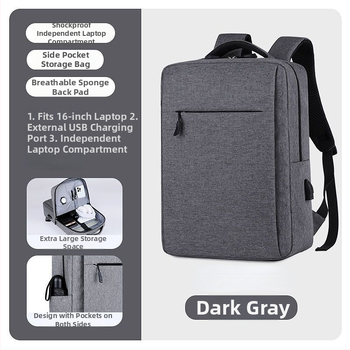 Batoh na notebook z PU materiálu, podšívka Oxford, jar 2025, pre mužov