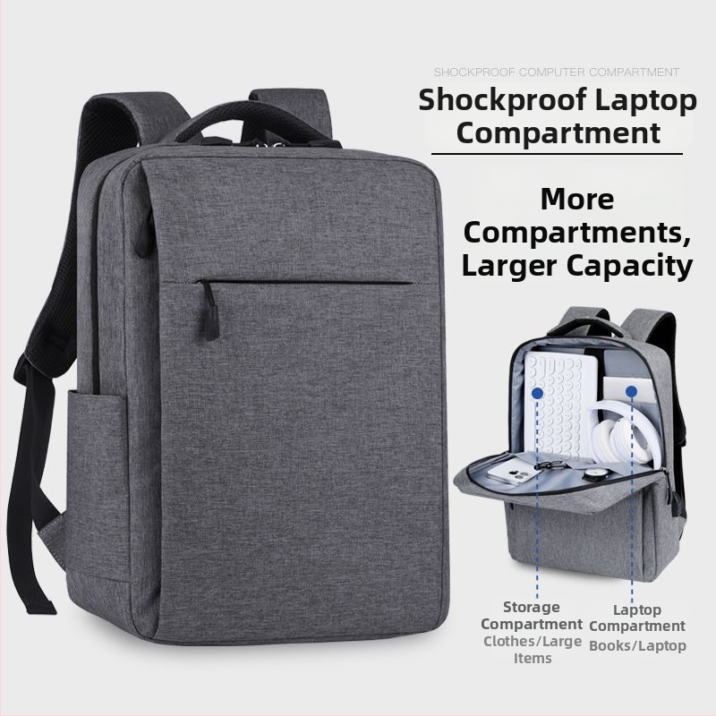 Batoh na notebook z PU materiálu, podšívka Oxford, jar 2025, pre mužov