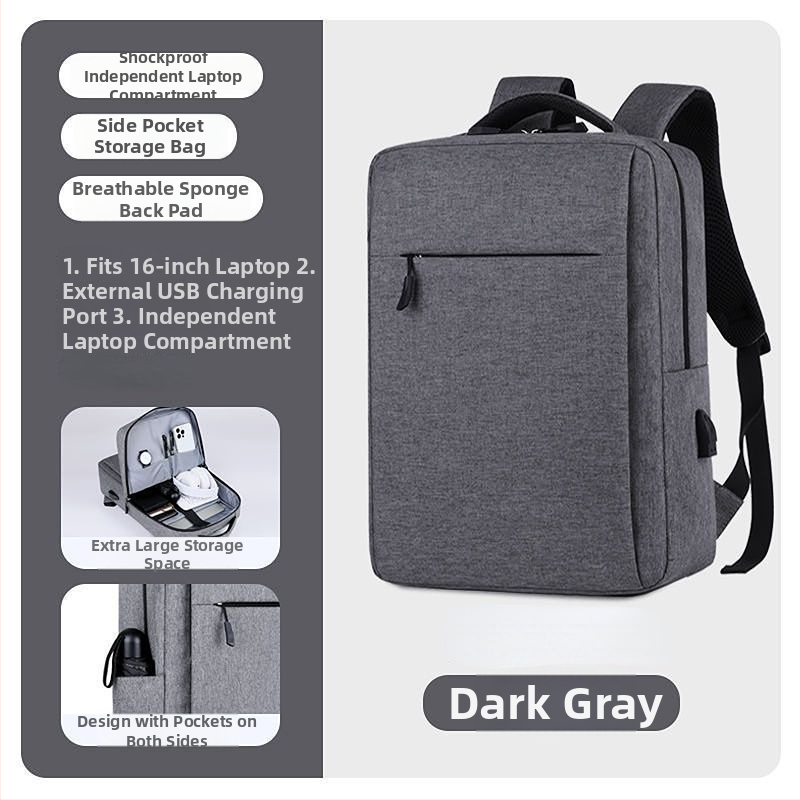 Batoh na notebook z PU materiálu, podšívka Oxford, jar 2025, pre mužov