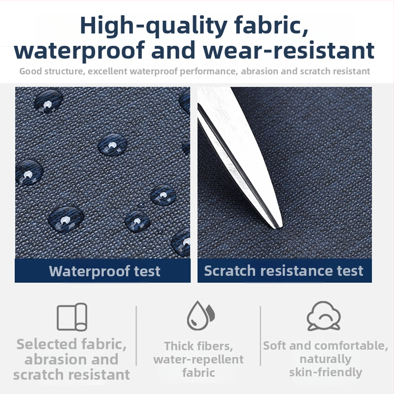 BADENROO PU biznesa portfelis ar burtiem rakstu un poliestera odai, paredzēts biznesceļojumiem