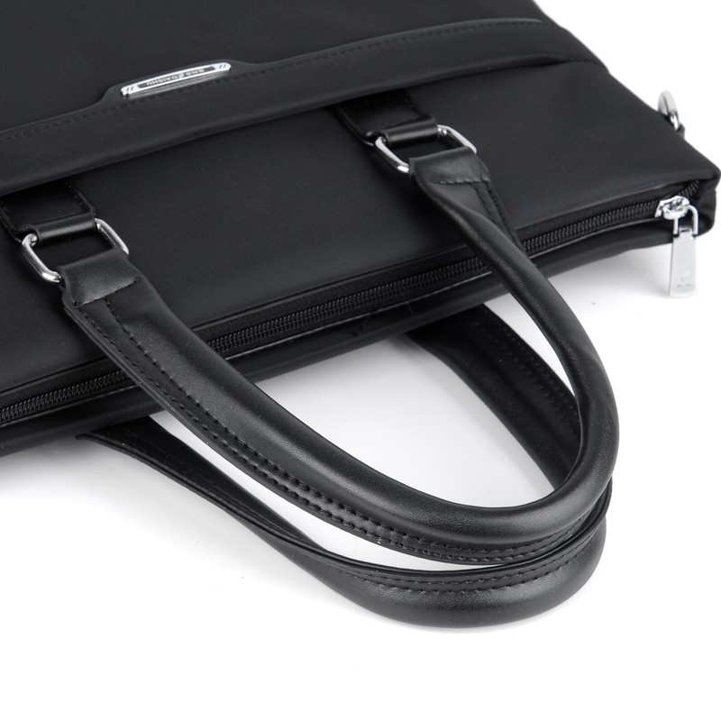 Geantă pentru laptop de afaceri cu buzunar interior, capacitate mare, material Oxford, impermeabil, căptușeală poliester Beidikabolo