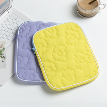 iPad táska lélegző poliészter anyagból, egyszínű mintával, Dongjin, 2023 ősz