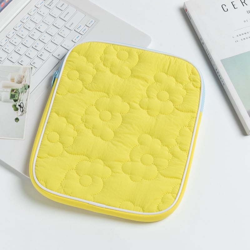 iPad táska lélegző poliészter anyagból, egyszínű mintával, Dongjin, 2023 ősz