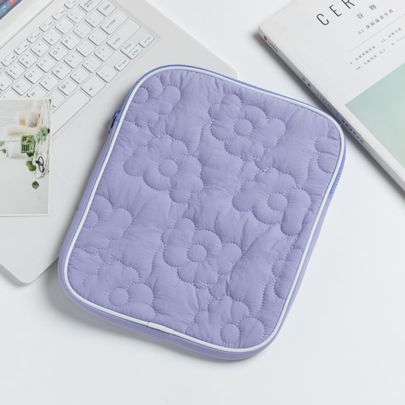 iPad táska lélegző poliészter anyagból, egyszínű mintával, Dongjin, 2023 ősz