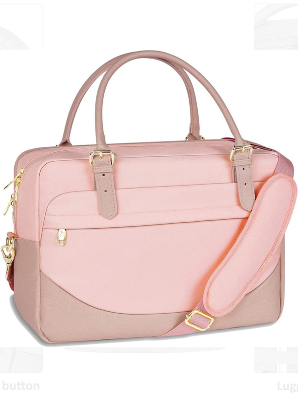 Dámska cestovná taška s kolieskami, vodeodolná Oxford tkanina, kompatibilná s notebookom, polyesterová podšívka, obchodný štýl elit