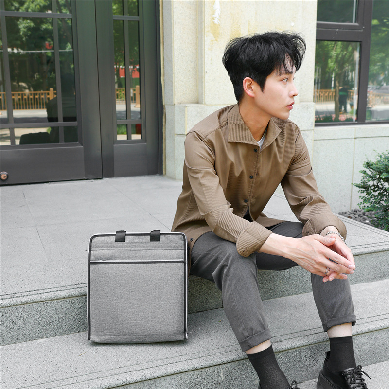 Geantă de documente din țesătură Oxford, căptușeală din poliester, unisex, pentru întâlniri de afaceri și training