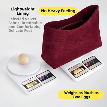 LV Carryall Organizator interior pentru geantă — material pluș, căptușeală din poliester, respirabil, impermeabil, ultra-ușor