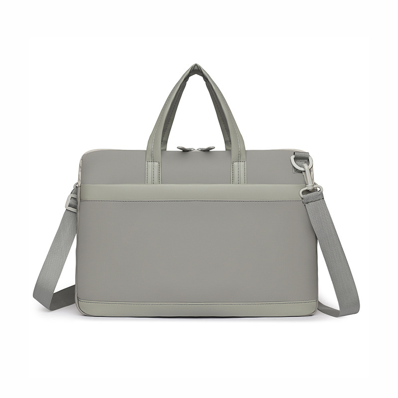 Atsparus smūgiams nešiojamojo kompiuterio krepšys, verslo elitės stilius, Oxford audinys, poliesterio pamušalas, vienos spalvos, didelė talpa, kvėpuojantis