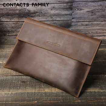 Lainer soma MacBook Pro un MacBook Air — īsta āda, CONTACTS FAMILY