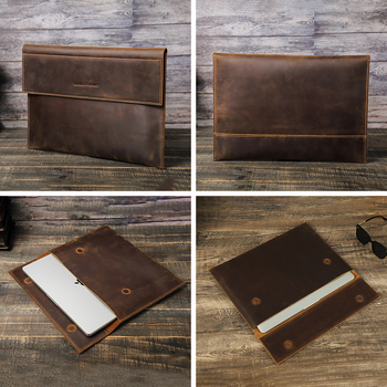 Lainer soma MacBook Pro un MacBook Air — īsta āda, CONTACTS FAMILY