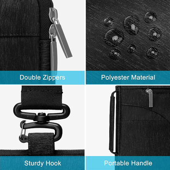 Apple MacBook sülearvutika kott, veekindel, laieneb, anti-cut, polüester vooder, PIBAG