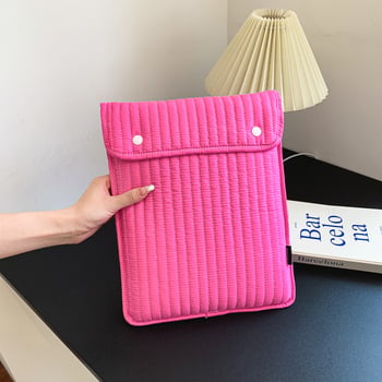Θήκη αποθήκευσης για iPad Pro και τσάντα φορητού υπολογιστή - βαμβάκι, επένδυση από πολυεστερική ίνα, αναπνεύσιμη και υπερ-ελαφριά, unisex, Άνοιξη 2024