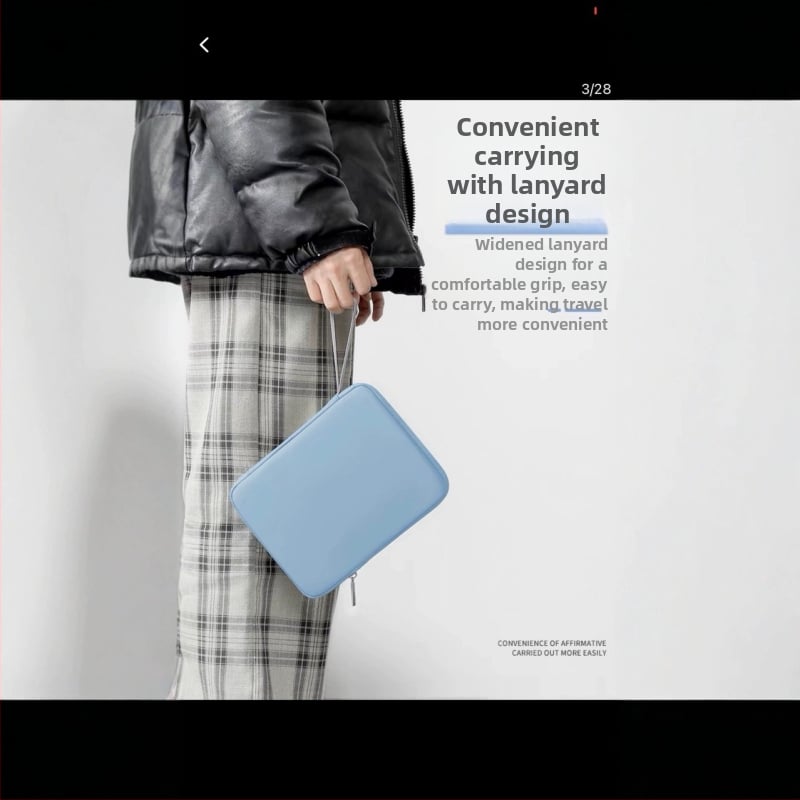 PU nahahõnguline sülearvuti kate – löögikindel, kulumiskindel, kerge disain, polüestervooder, linnaline minimalistlik stiil