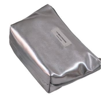 Torbica za šminku PU - Minimalistički stil, diskretan luksuz; vodootporna; proširivi kapacitet; unisex; zatvarač (PU; vodootporna; proširivi kapacitet; unisex; zatvarač)