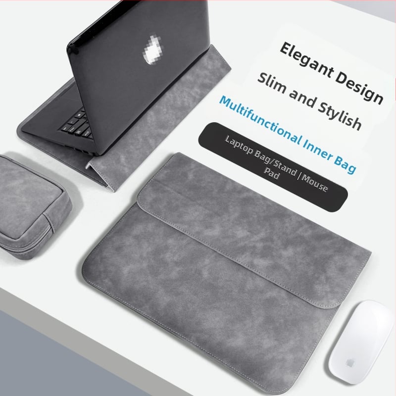 Husă interioară pentru suportul de laptop – Piele de oaie, impermeabilă, rezistentă la uzură, rezistentă la cutremure, Classicpacking