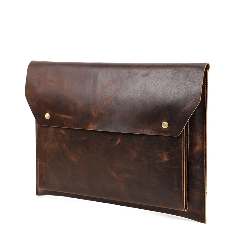 Чанта за лаптоп от естествена кожа за MacBook Pro