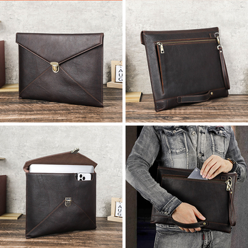 Valódi bőr laptop-tok MacBook Pro és MacBook Air számára – boríték-stílusú védőtok