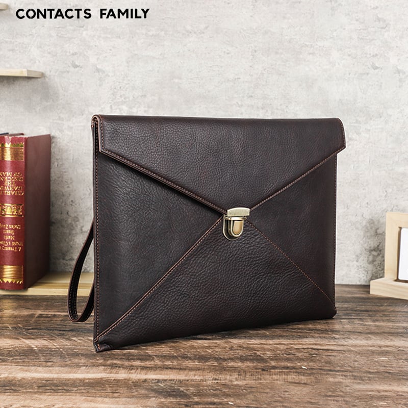 Valódi bőr laptop-tok MacBook Pro és MacBook Air számára – boríték-stílusú védőtok