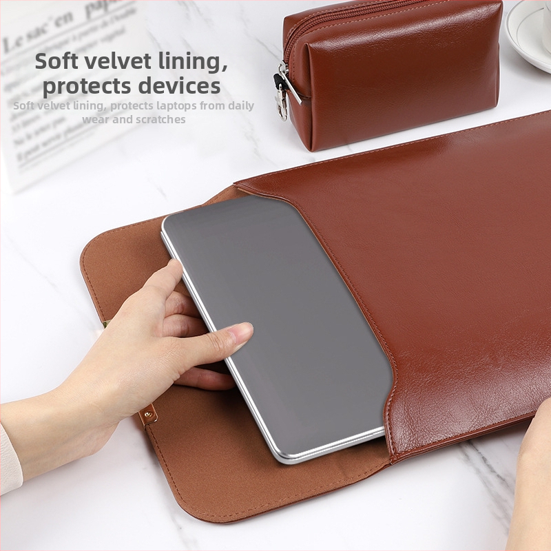 Liner taška pre MacBook Pro a MacBook Air, z umelej kože, značka Neutral