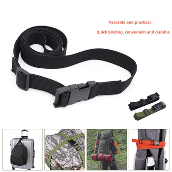 Popruh na zafixovanie batožiny a batohu z jemného webbingu, nosnosť 20 kg