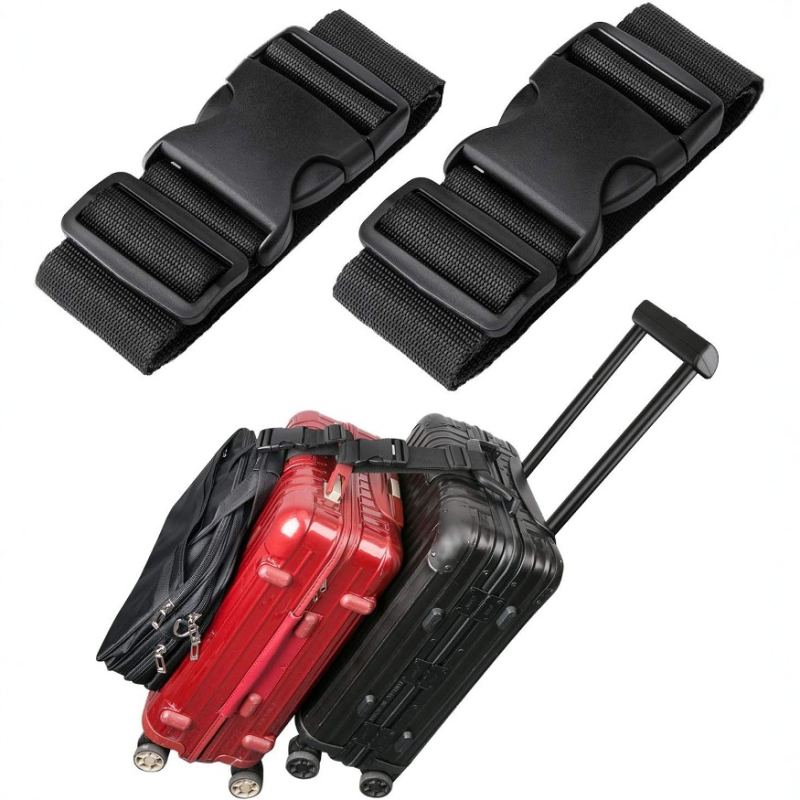 Bretea diagonală pentru bagaje cu conector extern, nailon, stil stradal, reduce povara, lățime 50 mm