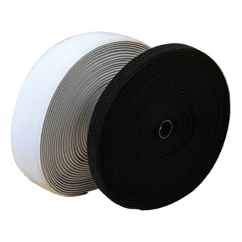 Elastična Velcro traka za spajanje, najlon + lateks svila, za proizvode za trudnoću i bebe, medicinske potrepštine, dodaci za odjeću i manžetne za mjerenje krvnog tlaka — Long weave