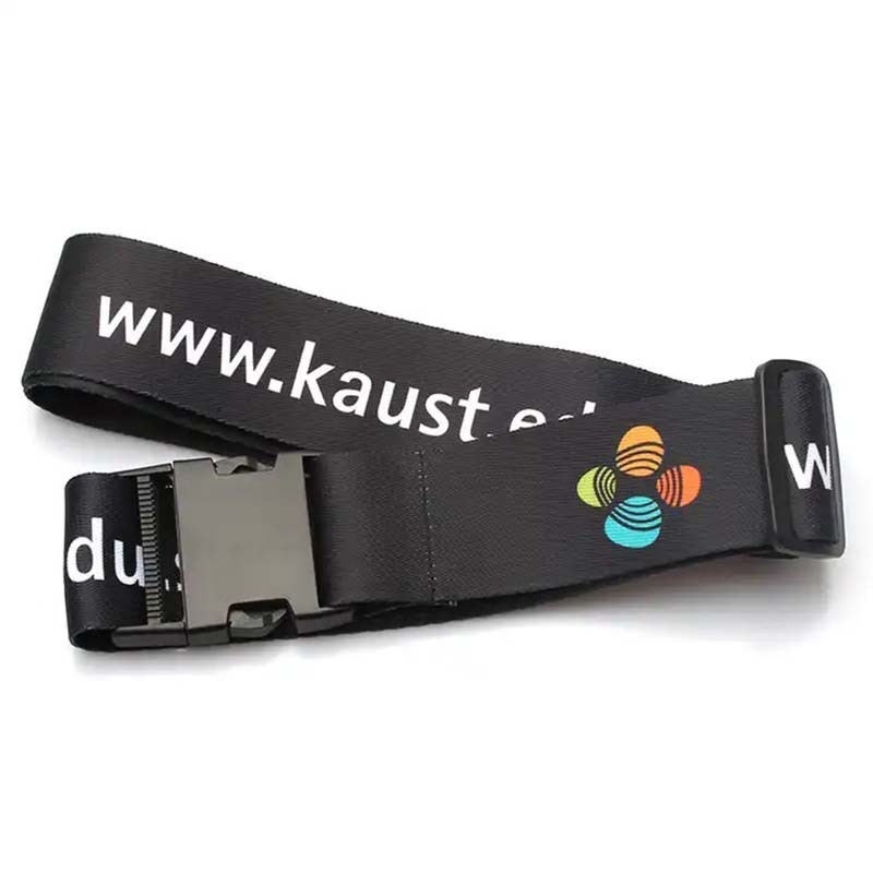 Curea de bagaje cu cataramă reglabilă și lacăt cu cod, protecție anti-furt, poliester