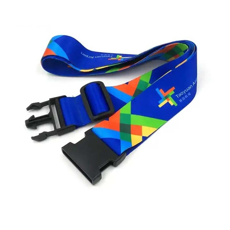 Curea de bagaje cu cataramă reglabilă și lacăt cu cod, protecție anti-furt, poliester