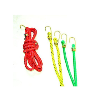 Υπερελαστικό λουρί αποσκευών με γάντζους και καραμπίνερ, σκοινί λατέξ για ποδήλατα, μεταφορική ικανότητα 10, προέλευση Shandong Laizhou, Κίνα, κωδικός προϊόντος 77-1