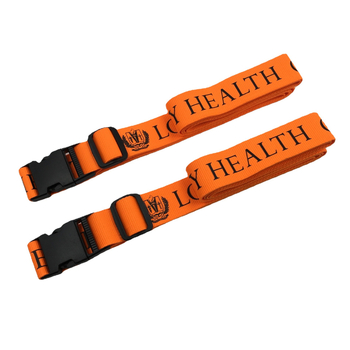 Επεκτεινόμενος ιμάντας αποσκευών από πολυεστέρα με μεταξοτυπία, ABS εξαρτήματα, δυνατότητα προσαρμογής