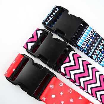 Ενισχυμένες πολυεστερικές ζώνες αποσκευών με σχέδιο κινούμένων σχεδίων, σχέδιο σταθερού βρόχου, προσαρμοστικές