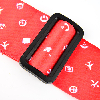 Ενισχυμένες πολυεστερικές ζώνες αποσκευών με σχέδιο κινούμένων σχεδίων, σχέδιο σταθερού βρόχου, προσαρμοστικές