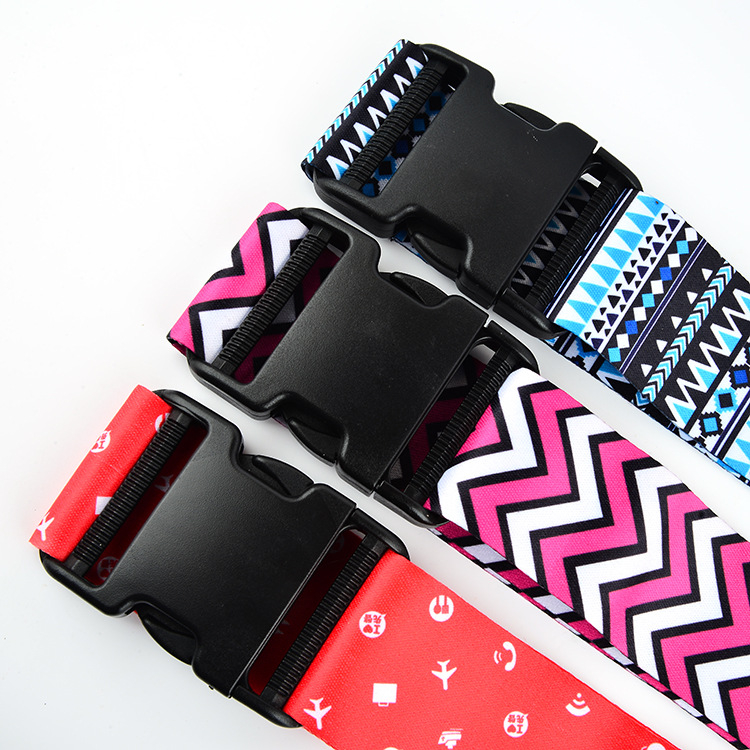 Ενισχυμένες πολυεστερικές ζώνες αποσκευών με σχέδιο κινούμένων σχεδίων, σχέδιο σταθερού βρόχου, προσαρμοστικές