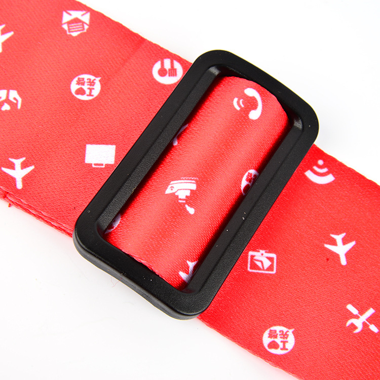 Ενισχυμένες πολυεστερικές ζώνες αποσκευών με σχέδιο κινούμένων σχεδίων, σχέδιο σταθερού βρόχου, προσαρμοστικές