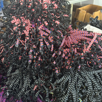 Dingji ιμάντας αποσκευών με ελαστικό σκοινί και γάντζο – λατέξ καουτσούκ, φορτίο 80 kg, προσαρμόσιμος