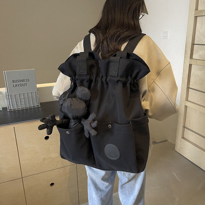 Unisex torba za rame, visoke kvalitete, lagana i prostrana, za posao, putovanja i kratka putovanja, kompatibilna s 15-inčnim prijenosnikom, materijal: platno, naramenica s jastučićem zraka