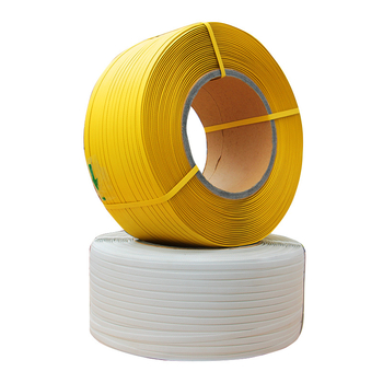 Industriālā PP iepakojuma lente - 0,65 mm biezums, modelis 1208, stipra stiepes izturība