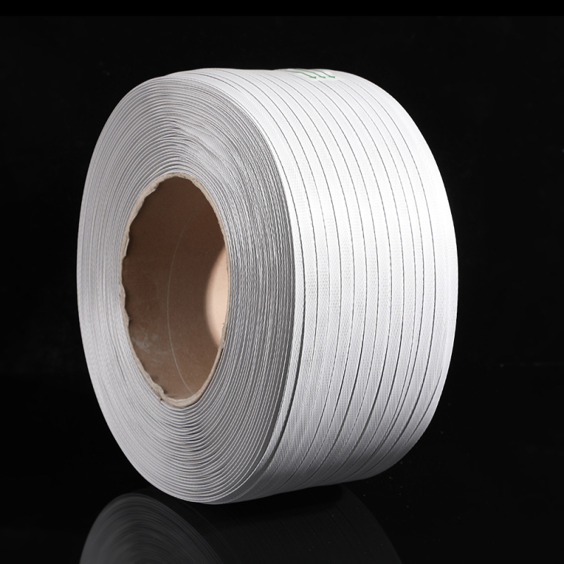 PP iepakošanas lente - biezums 1.0 mm, vilces spēks 70 kg, garums 1700 m, svars 1.5 kg