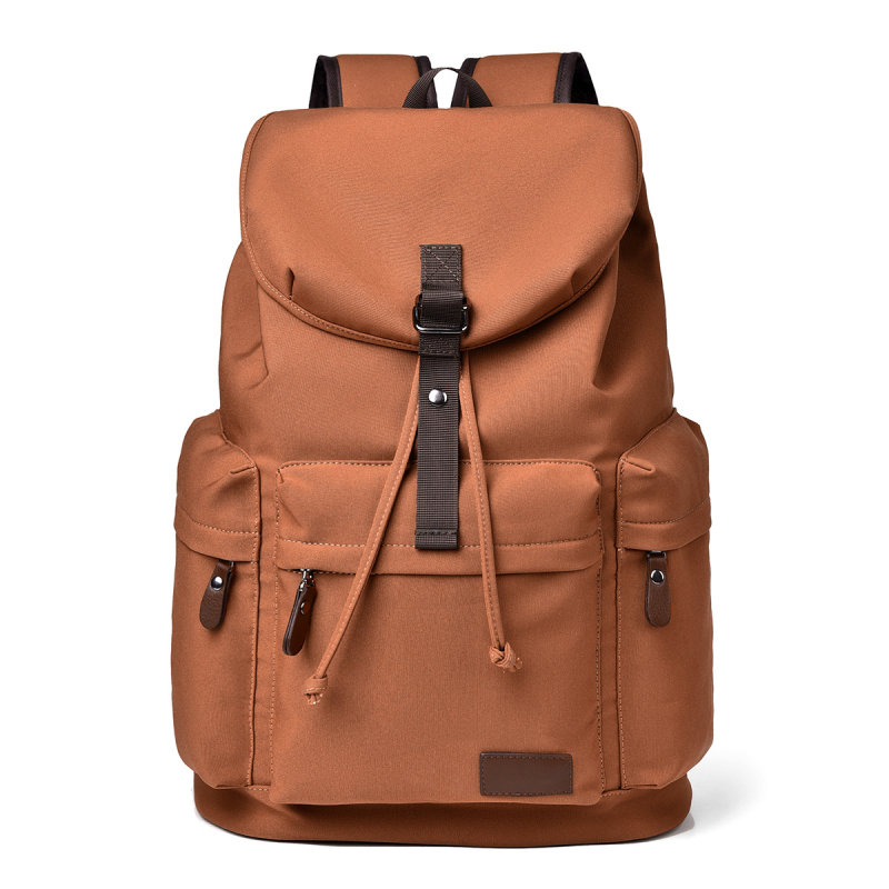 Platneni putni ruksak za putovanja, 20–35 L, 14-inčni laptop, unisex, s jastučićima na trakama, otporan na habanje