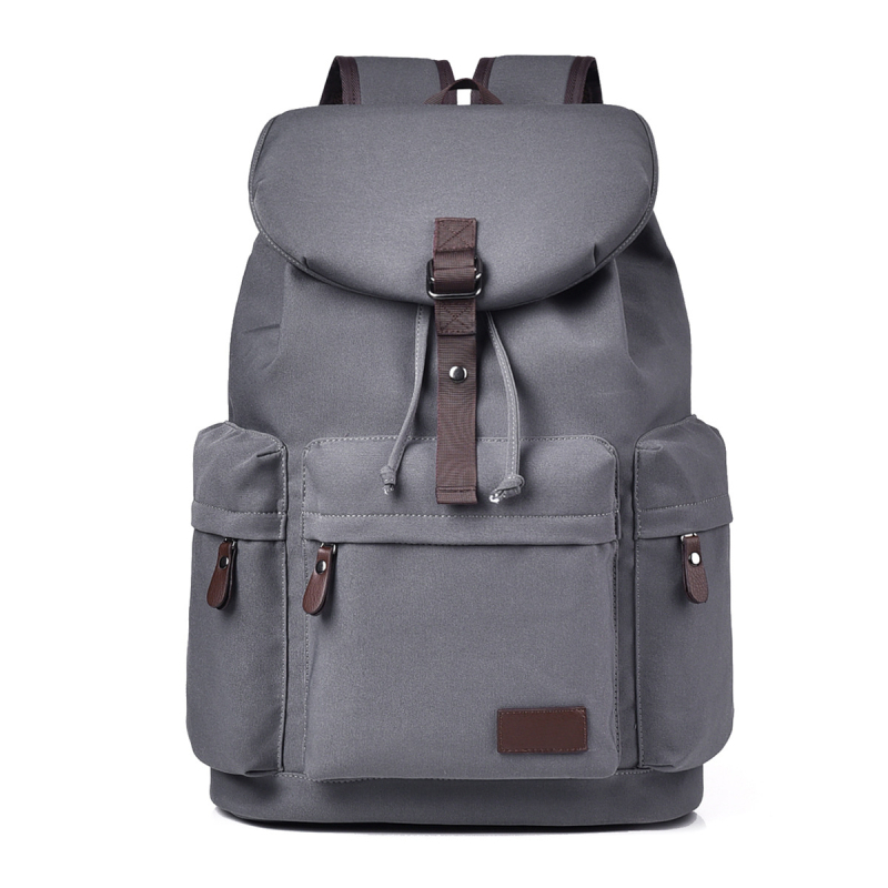 Platneni putni ruksak za putovanja, 20–35 L, 14-inčni laptop, unisex, s jastučićima na trakama, otporan na habanje