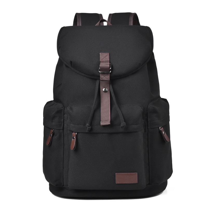 Platneni putni ruksak za putovanja, 20–35 L, 14-inčni laptop, unisex, s jastučićima na trakama, otporan na habanje