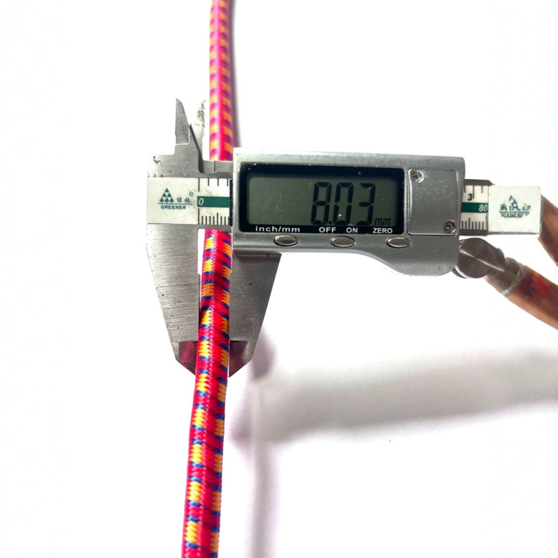 Ελαστικό κορδόνι με μεταλλικούς γάντζους, πολυπροπυλένιο πυρήνας, φορτίο έως 15 kg, μάρκα MR, προσαρμογή κατά παραγγελία