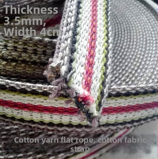 Sfoară plată din poliester-coton, construcție rezistentă la uzură, pentru ridicare și ancorare