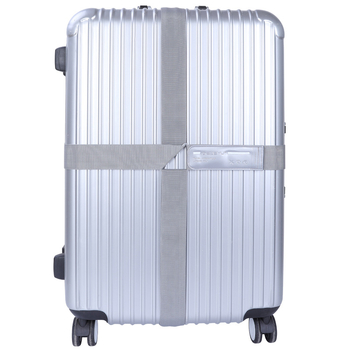 Bagāžas siksna no šķiedras, izturība 246,9 kg, svars 0,06 kg, biznesa ceļojumiem