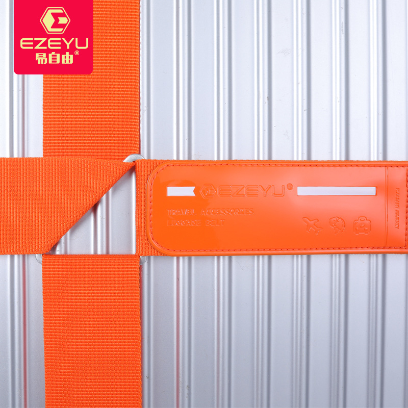 Bagāžas siksna no šķiedras, izturība 246,9 kg, svars 0,06 kg, biznesa ceļojumiem