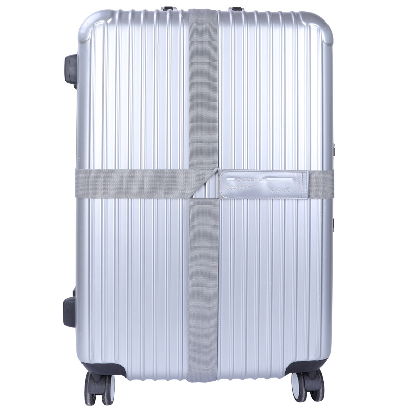 Bagāžas siksna no šķiedras, izturība 246,9 kg, svars 0,06 kg, biznesa ceļojumiem