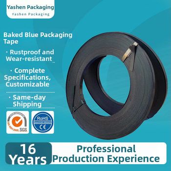 Tērauda lente iepakošanai, cinkots tērauds, biezums 0,5 mm, vilces izturība 400 kg, veltņa ārējais diametrs 400 mm